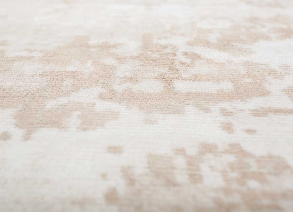 Tappeto in viscosa - 180 x 120 cm - beige