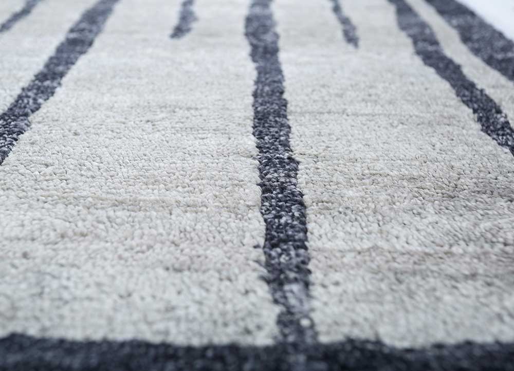 Tappeto in viscosa - 435 x 255 cm - grigio chiaro