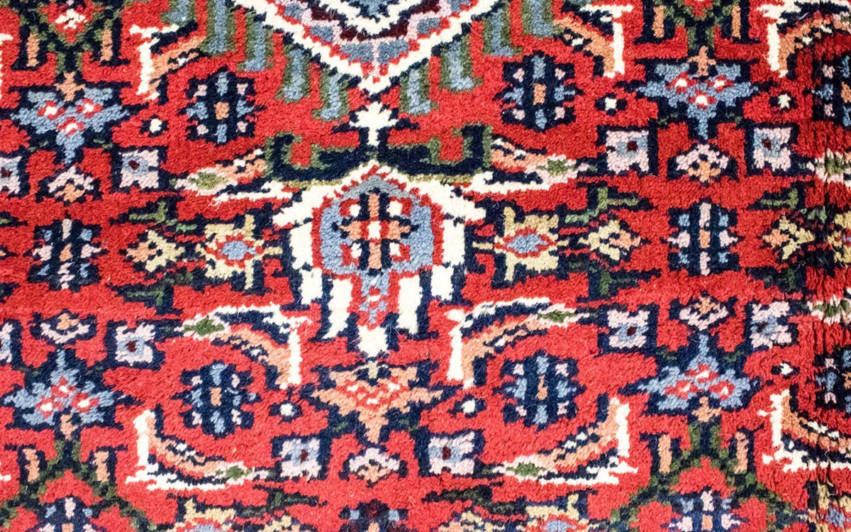 Tappeto orientale - 90 x 60 cm - rosso