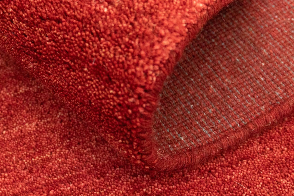 Tappeto corsia Tappeto Gabbeh - Indus - 200 x 80 cm - rosso