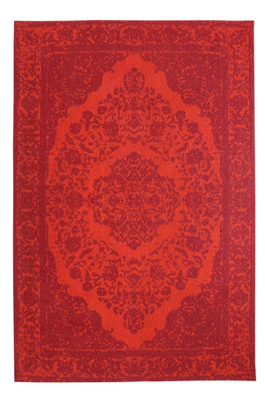 Tappeto corsia Tappeto vintage - 300 x 80 cm - rosso