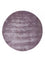 Tappeto di design rotondo  - 180 x 180 cm - viola