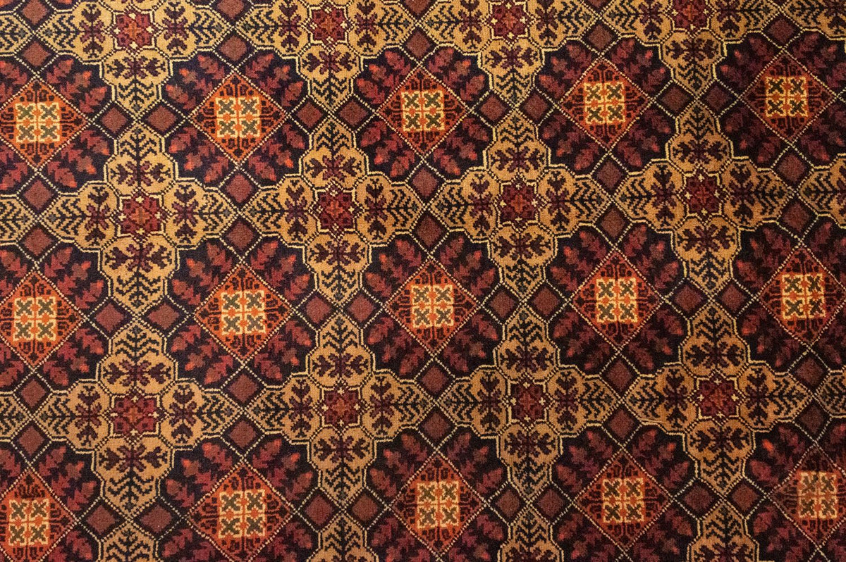 Tappeto afgano - 288 x 198 cm - rosso