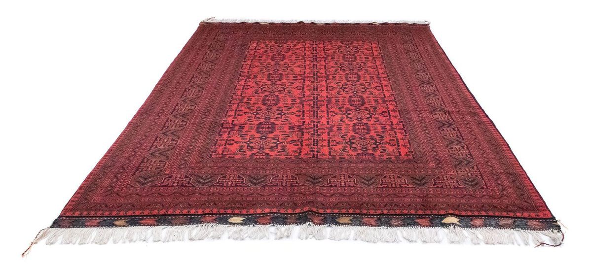 Tappeto afgano - Kunduz - 299 x 200 cm - rosso
