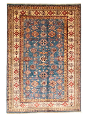 Tappeto Ziegler - Kazak - 303 x 205 cm - blu