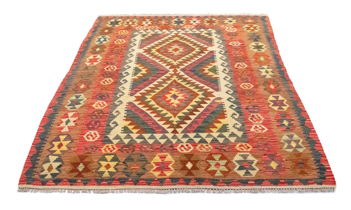 Tappeto Kelim - Orientale - 203 x 148 cm - arancione