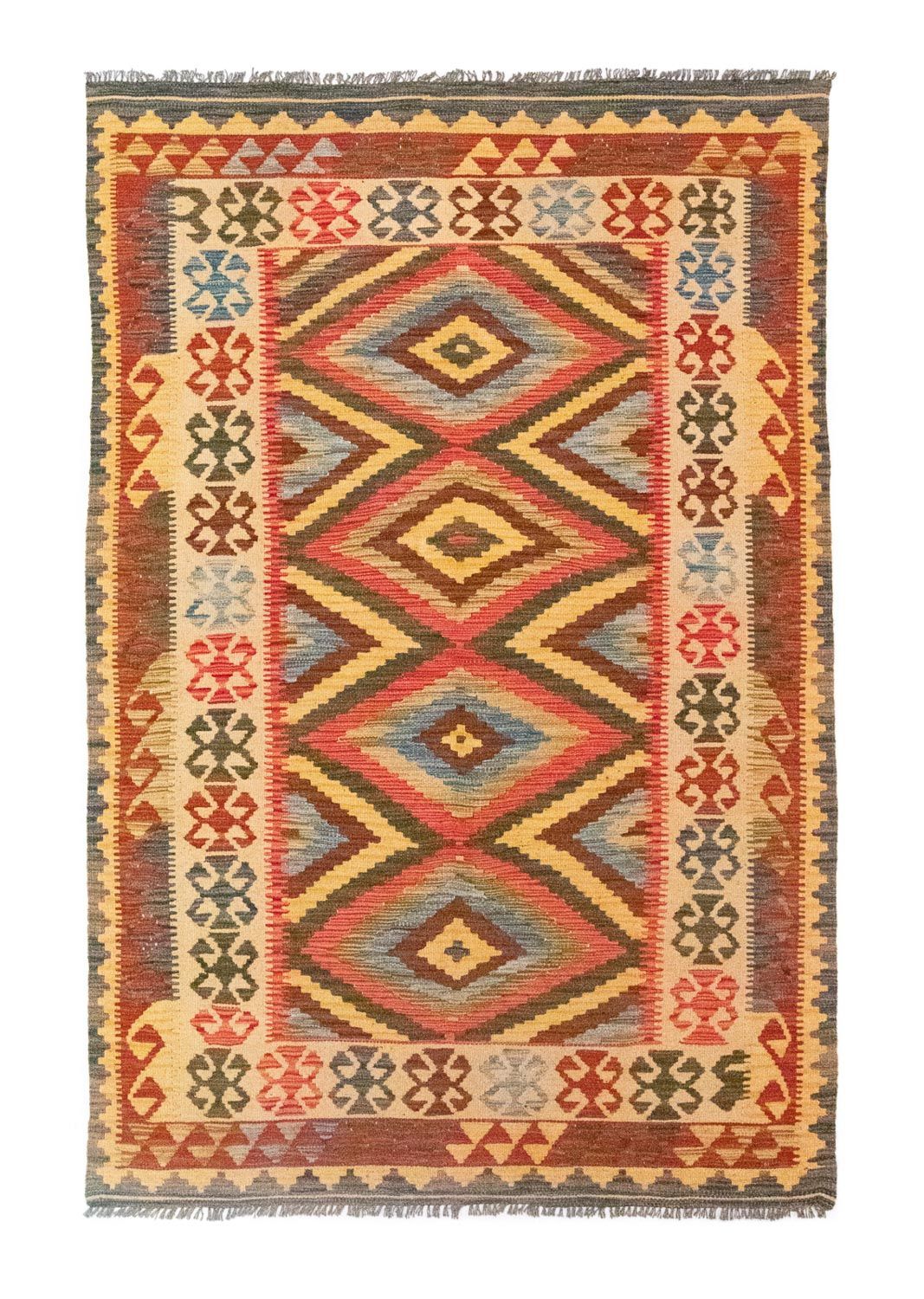 Tappeto Kelim - Orientale - 207 x 139 cm - multicolore