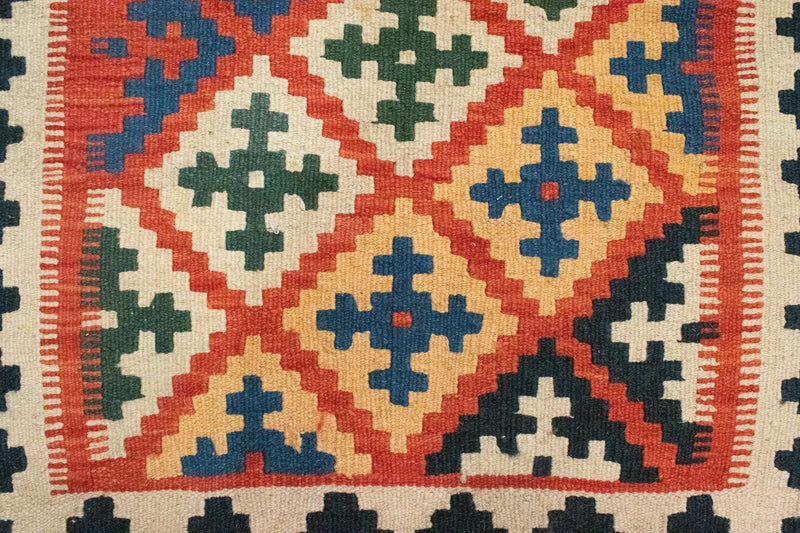 Tappeto Kelim - Orientale - 92 x 65 cm - arancione