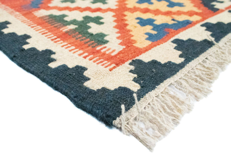 Tappeto Kelim - Orientale - 92 x 65 cm - arancione