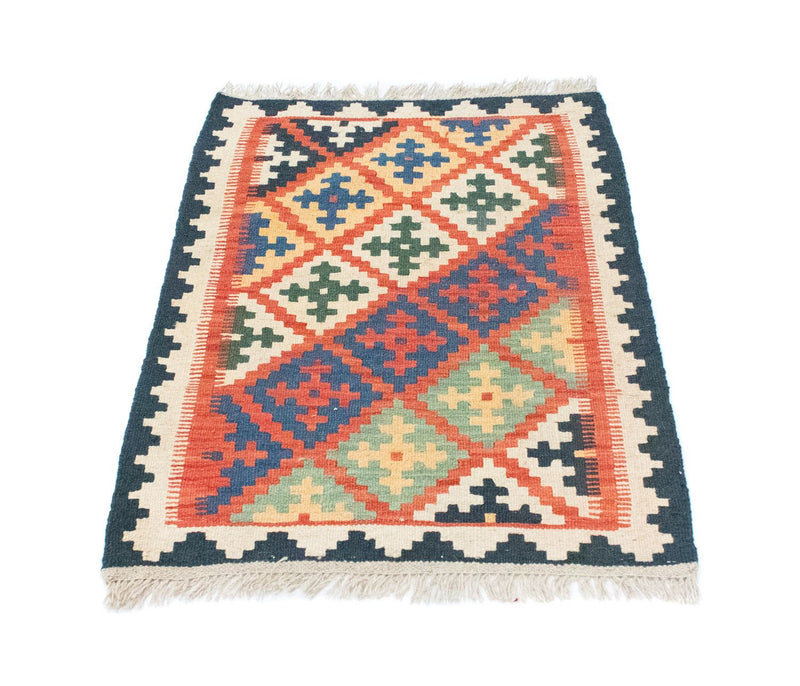 Tappeto Kelim - Orientale - 92 x 65 cm - arancione