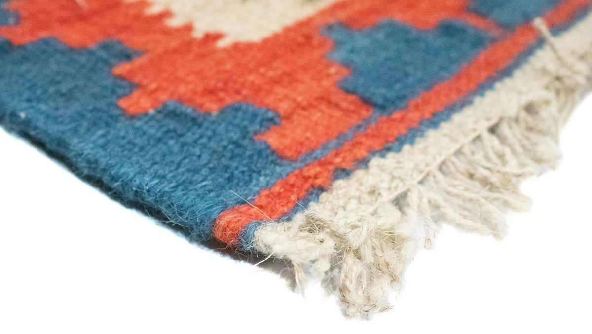 Tappeto Kelim - Orientale - 90 x 63 cm - arancione