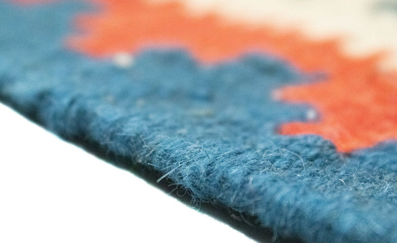 Tappeto Kelim - Orientale - 90 x 63 cm - arancione