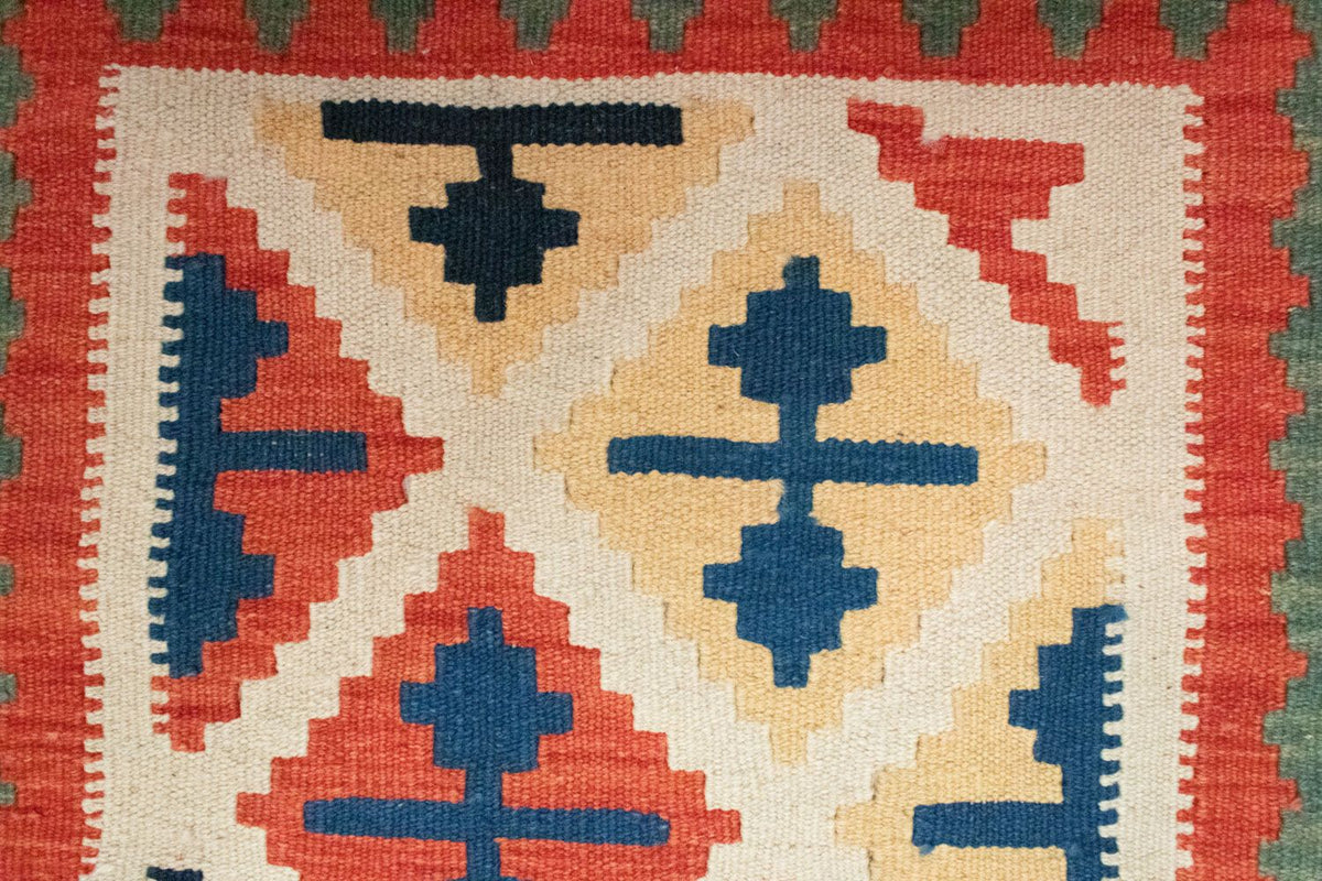 Tappeto Kelim - Orientale - 93 x 61 cm - arancione
