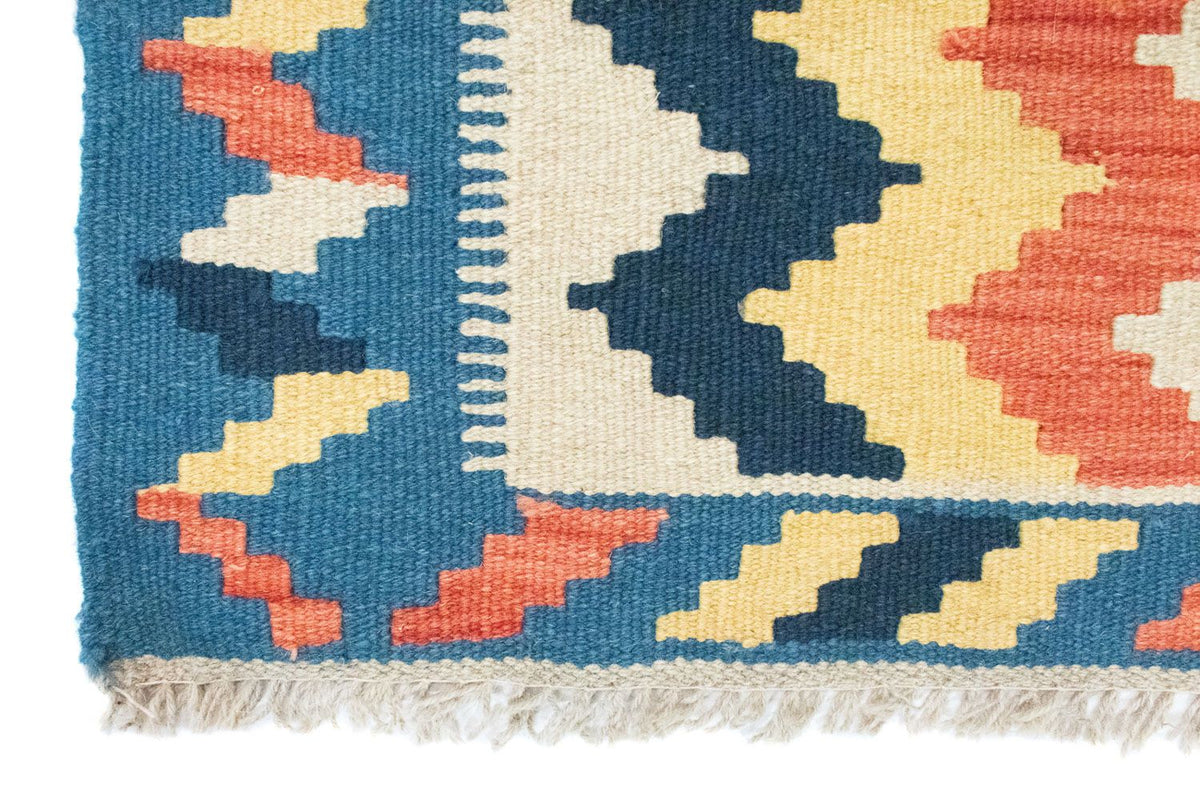 Tappeto Kelim - Orientale - 91 x 61 cm - blu