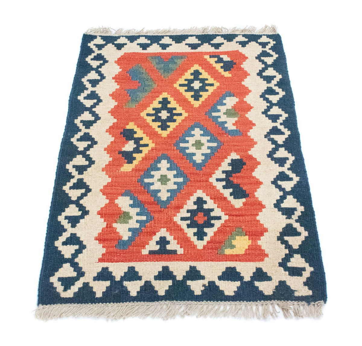 Tappeto Kelim - Orientale - 91 x 61 cm - arancione