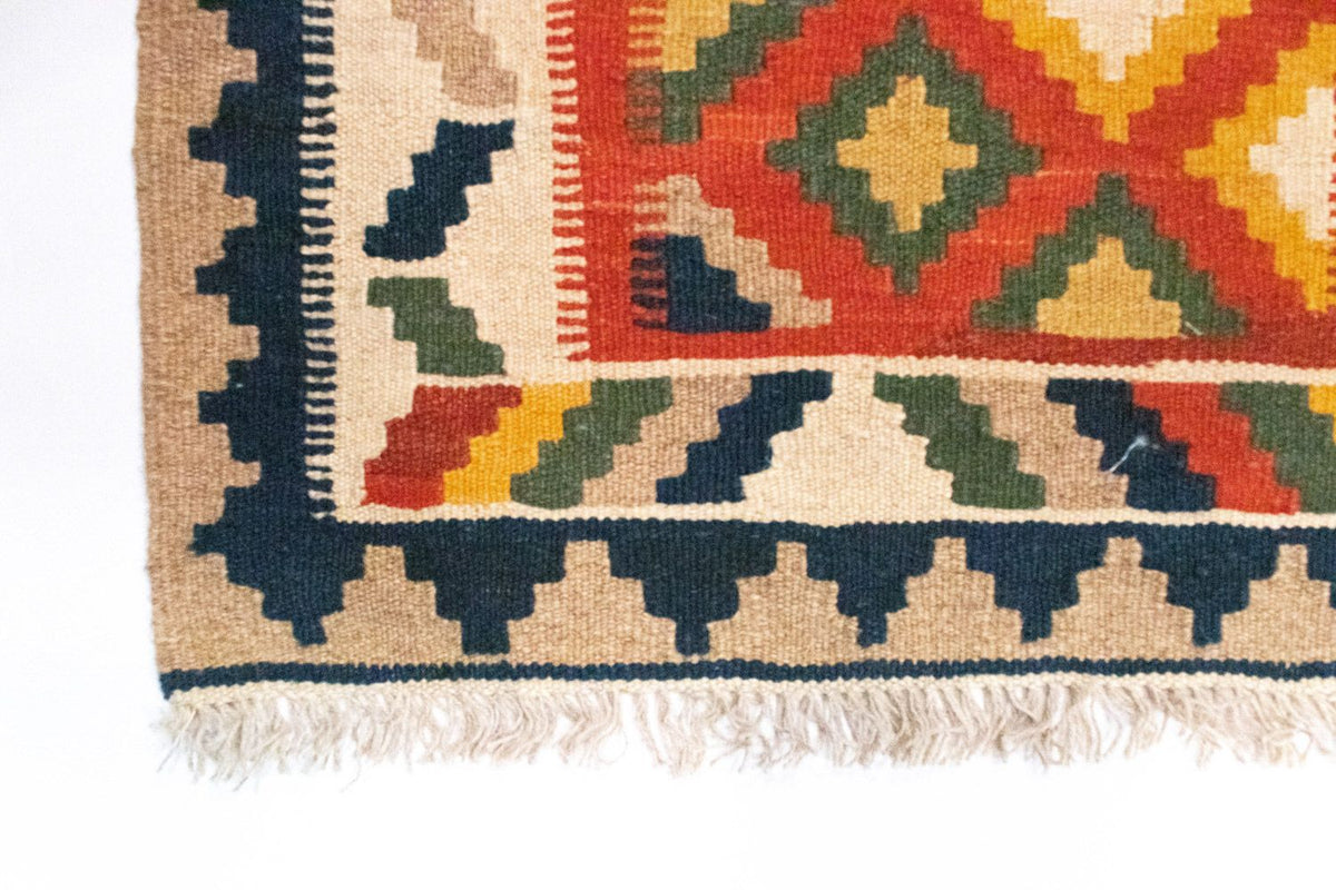 Tappeto Kelim - Orientale - 91 x 66 cm - arancione