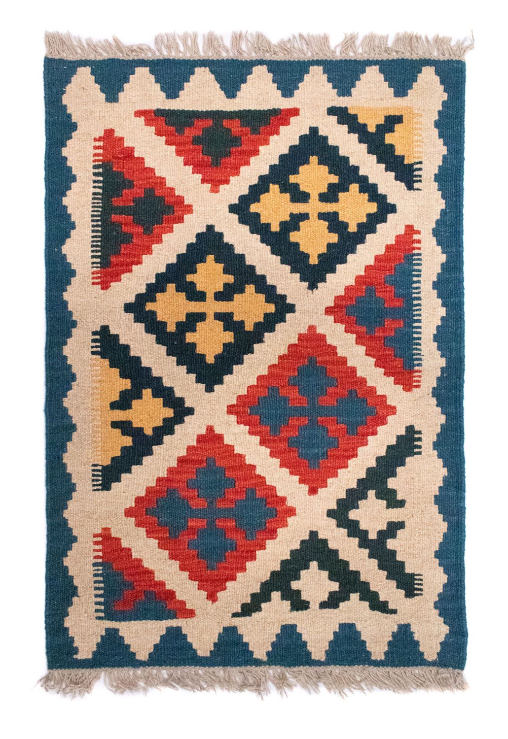 Tappeto Kelim - Orientale - 90 x 60 cm - multicolore
