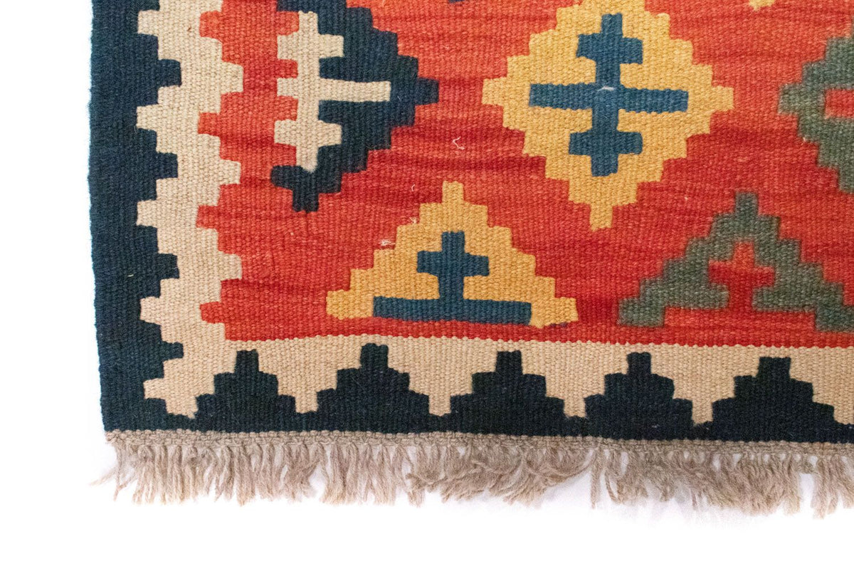 Tappeto Kelim - Orientale - 93 x 62 cm - arancione