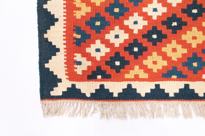 Tappeto Kelim - Orientale - 98 x 65 cm - arancione