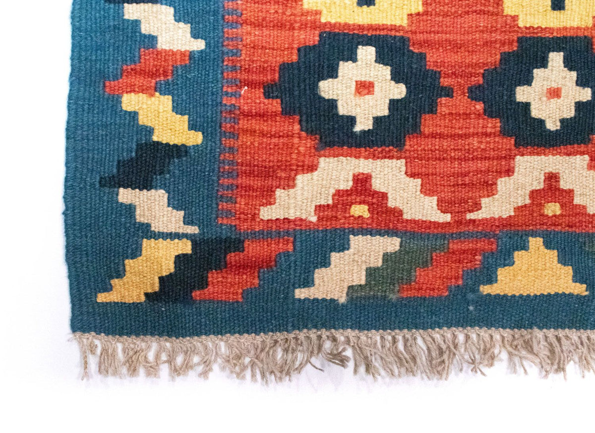 Tappeto Kelim - Orientale - 87 x 62 cm - arancione