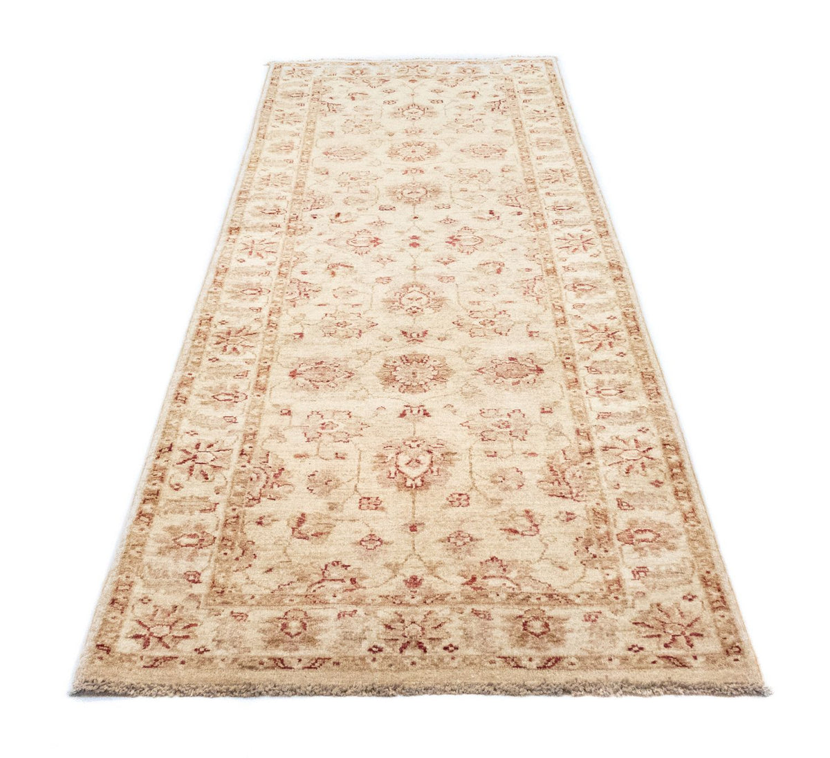 Tappeto corsia Tappeto Ziegler - 242 x 81 cm - beige