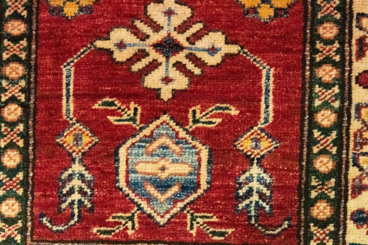 Tappeto Ziegler - Kazak - 93 x 62 cm - rosso