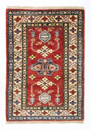 Tappeto Ziegler - Kazak - 91 x 65 cm - rosso