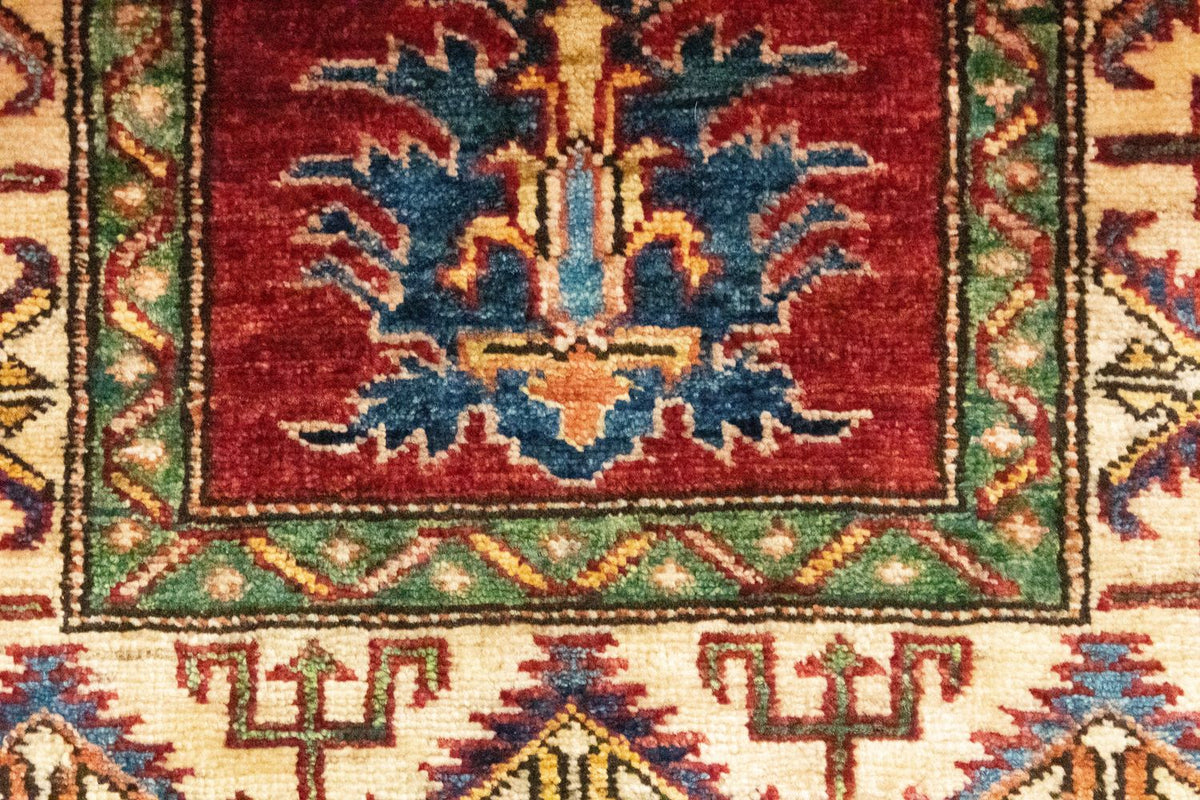 Tappeto Ziegler - Kazak - 96 x 57 cm - rosso