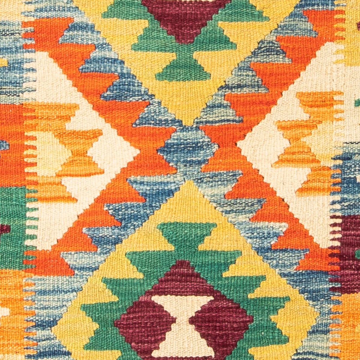 Tappeto Kelim - Splash - 124 x 77 cm - beige