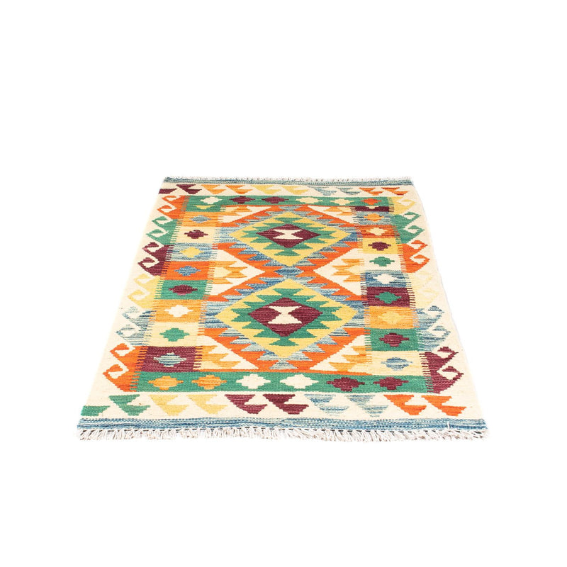 Tappeto Kelim - Splash - 124 x 77 cm - beige