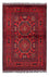 Tappeto afgano - Kunduz - 146 x 102 cm - rosso scuro