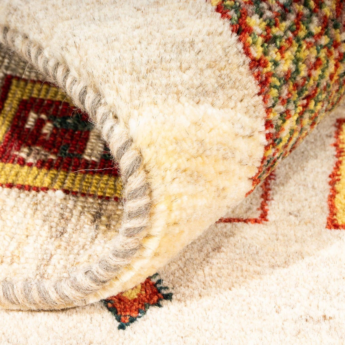 Tappeto Gabbeh - Loribaft Persero - 150 x 106 cm - beige