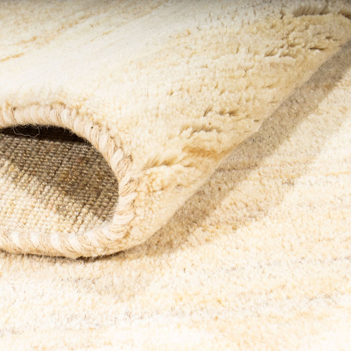 Tappeto Gabbeh - Persero - 165 x 87 cm - beige chiaro