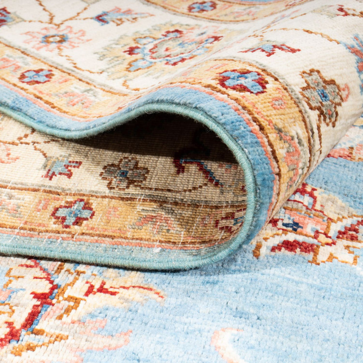 Tappeto Ziegler - 204 x 153 cm - blu chiaro