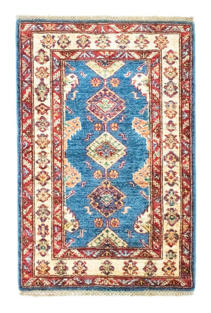 Tappeto Ziegler - Kazak - 97 x 65 cm - blu