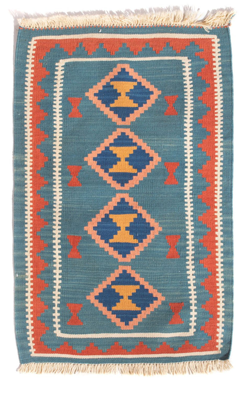 Tappeto Kelim - Orientale - 96 x 63 cm - multicolore