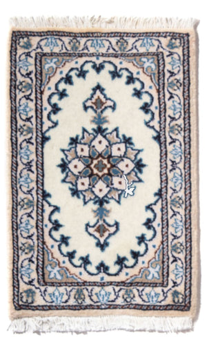 Tappeto Persero - Nain - 60 x 40 cm - crema