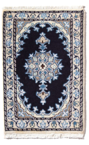 Tappeto Persero - Nain - 60 x 40 cm - blu scuro