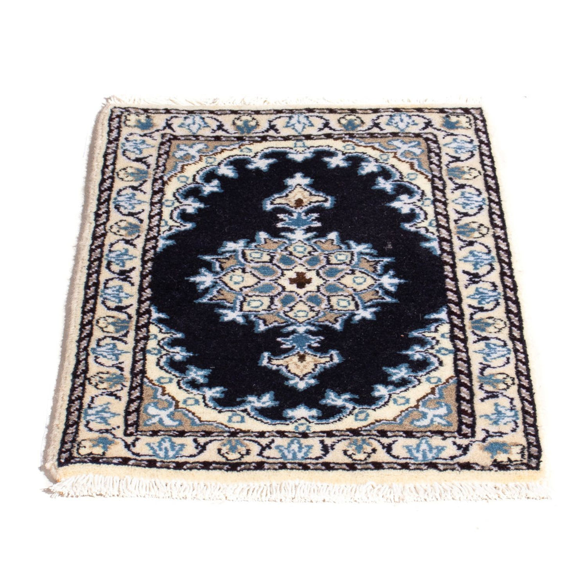Tappeto Persero - Nain - 60 x 40 cm - blu scuro