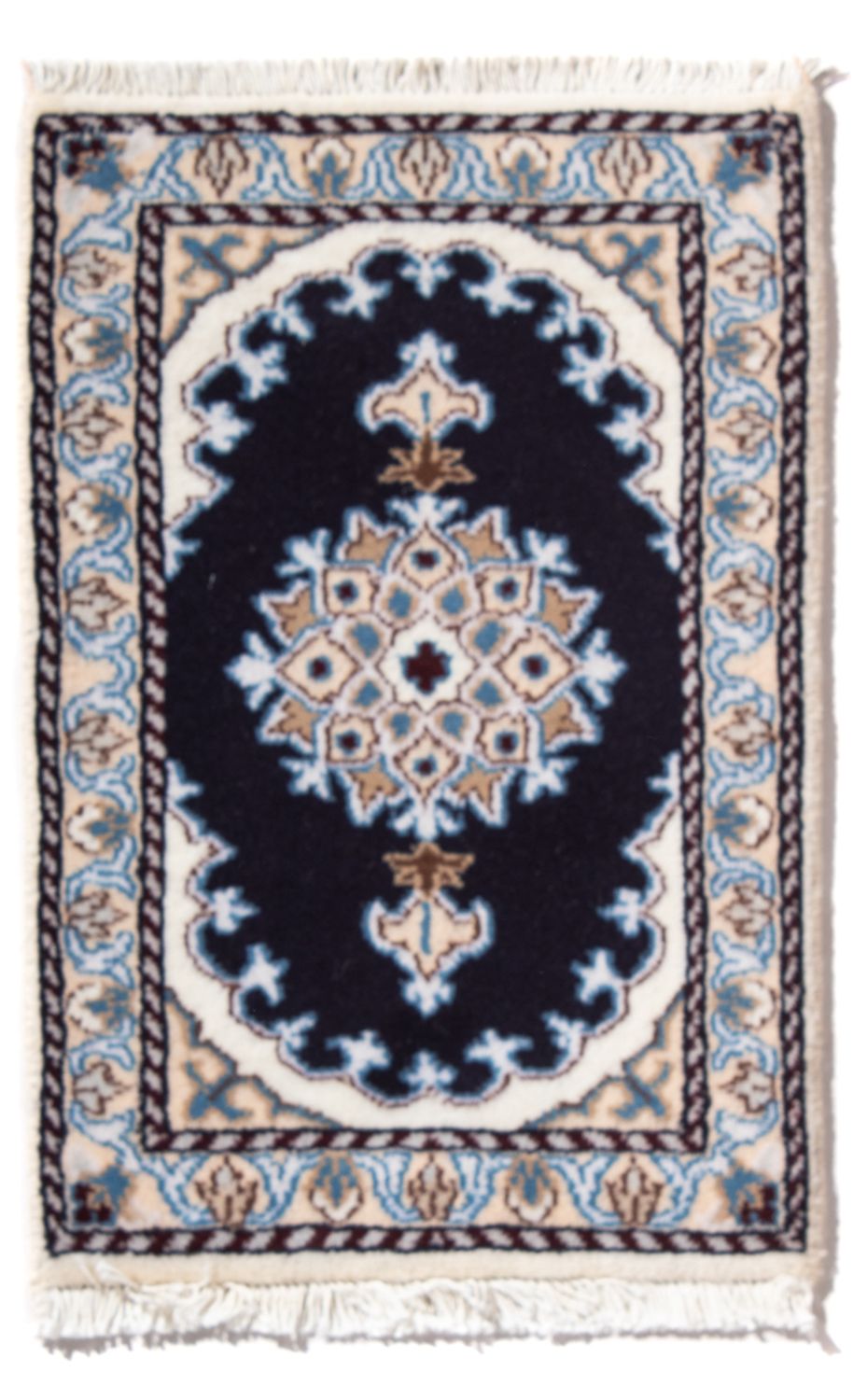 Tappeto Persero - Nain - 60 x 40 cm - blu scuro