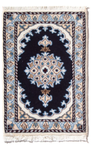 Tappeto Persero - Nain - 60 x 40 cm - blu scuro