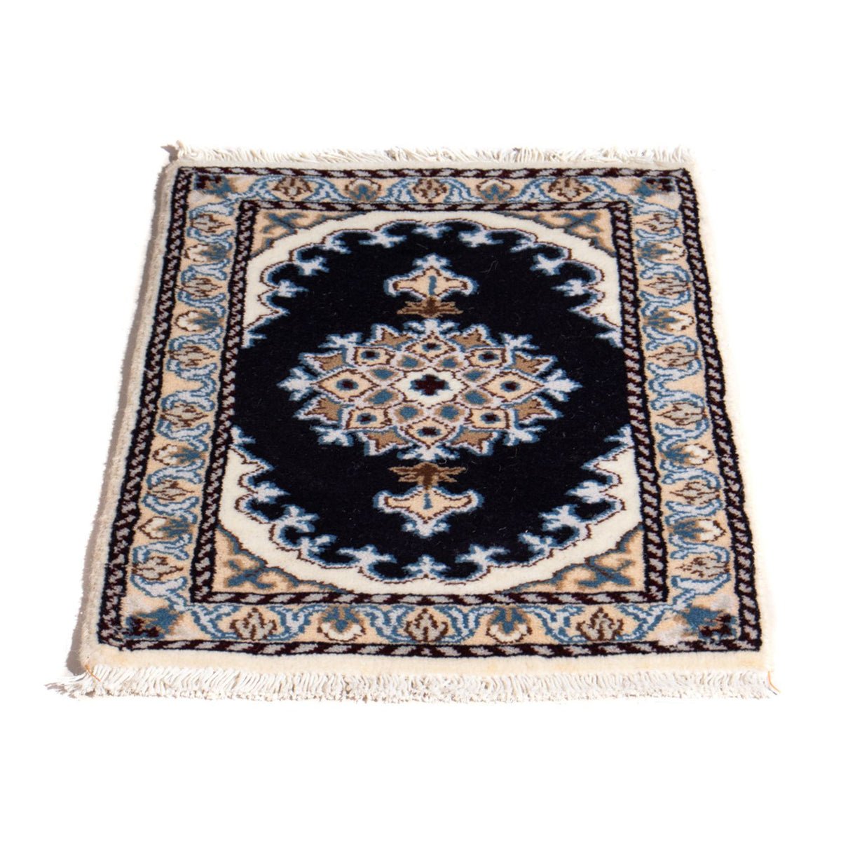 Tappeto Persero - Nain - 60 x 40 cm - blu scuro
