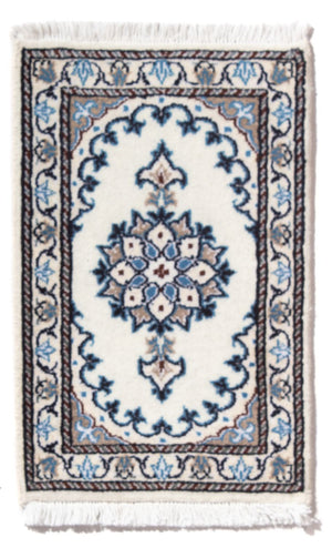 Tappeto Persero - Nain - 60 x 40 cm - blu chiaro
