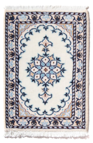 Tappeto Persero - Nain - 60 x 40 cm - blu chiaro