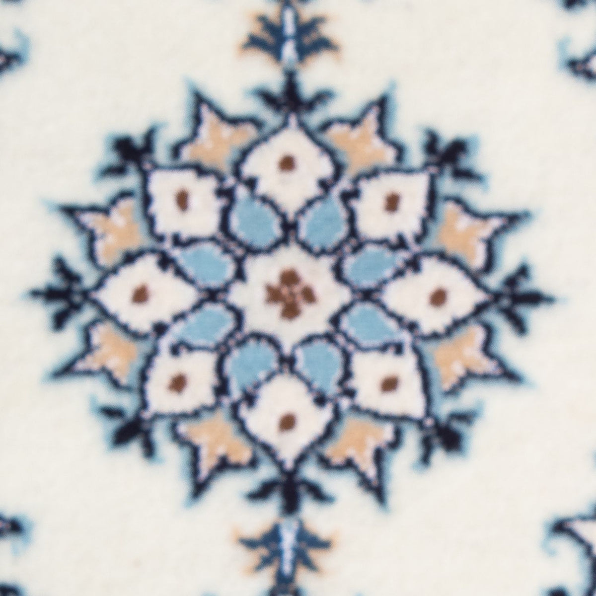 Tappeto Persero - Nain - 60 x 40 cm - blu chiaro