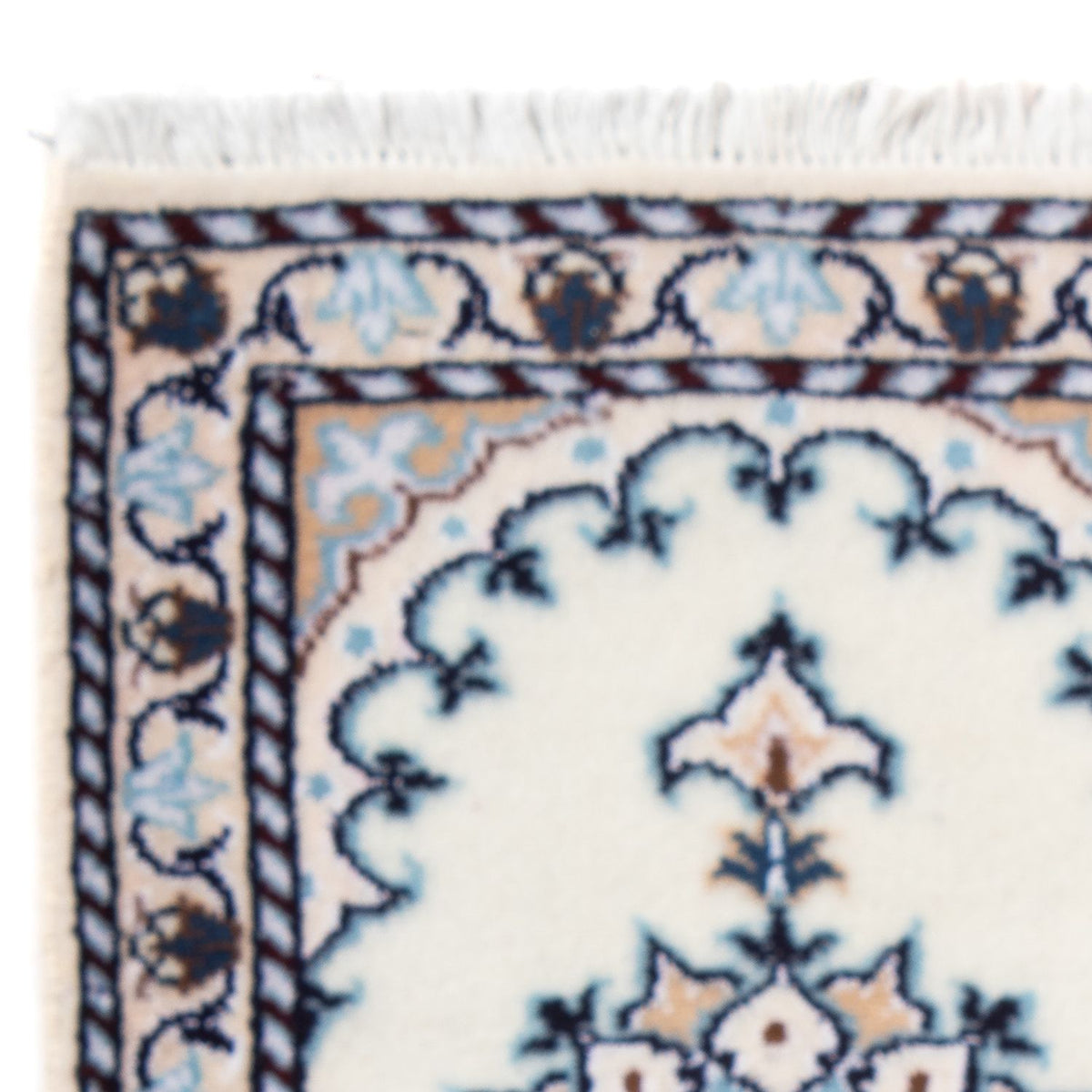 Tappeto Persero - Nain - 60 x 40 cm - blu chiaro