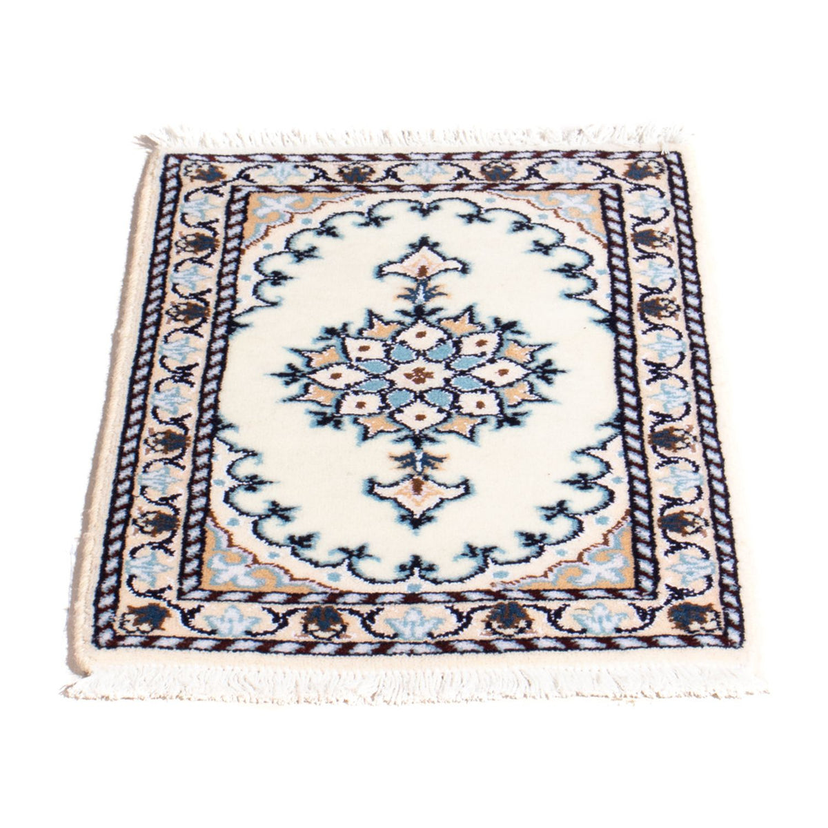 Tappeto Persero - Nain - 60 x 40 cm - blu chiaro