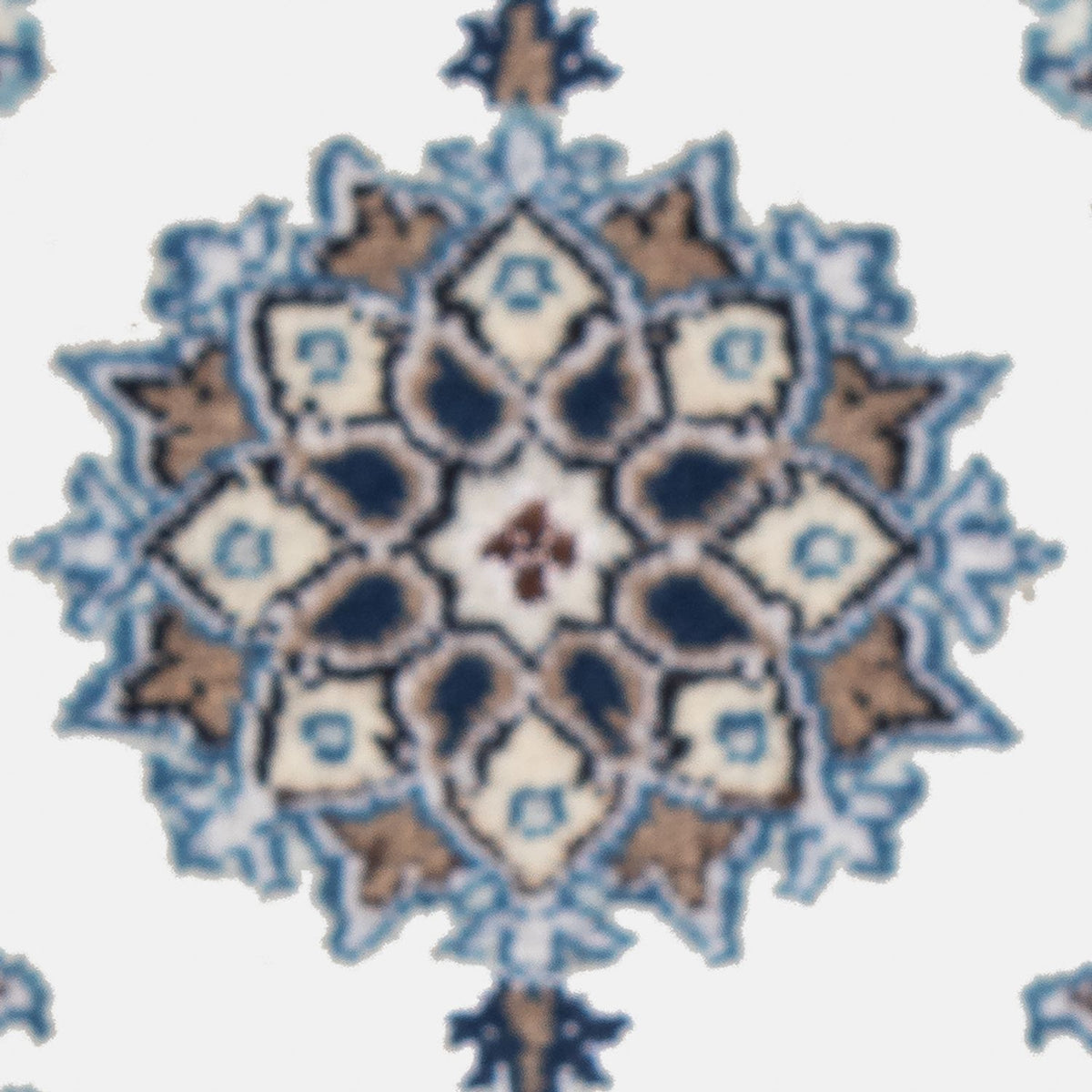 Tappeto Persero - Nain - 60 x 40 cm - blu chiaro