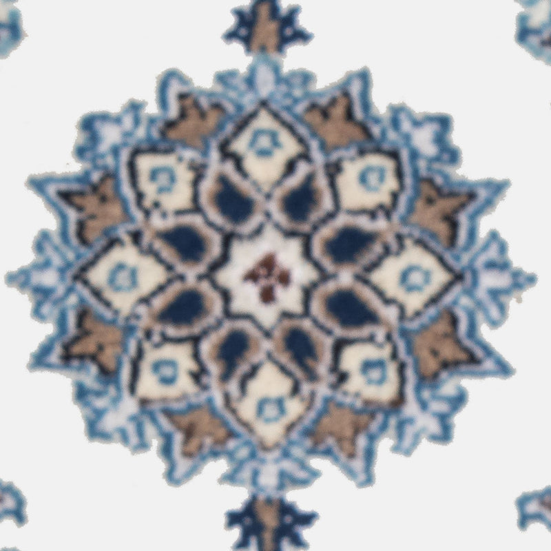 Tappeto Persero - Nain - 60 x 40 cm - blu chiaro