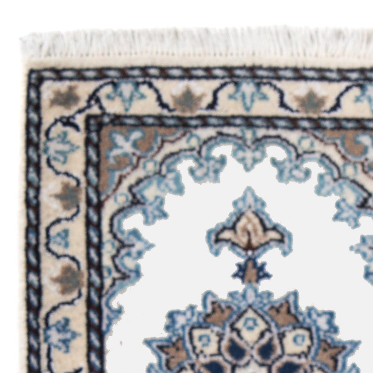 Tappeto Persero - Nain - 60 x 40 cm - blu chiaro